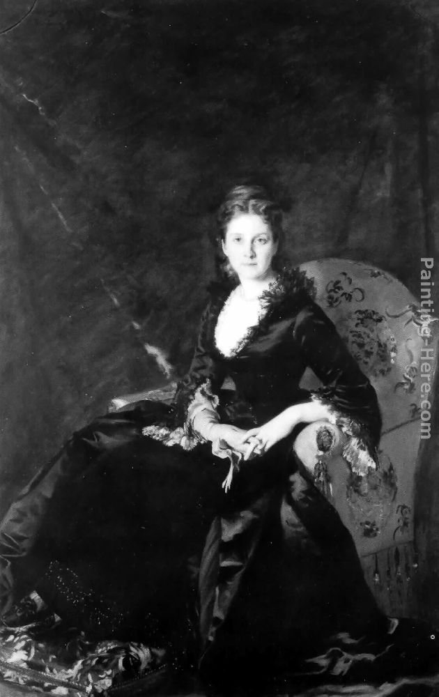 Charles Auguste Emile Durand Portrait of Nadezhda Polovtseva